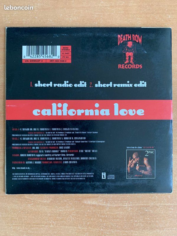 2 PAC - California Love (image 3)