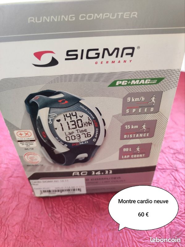 Montre cardio Sigma (image 1)