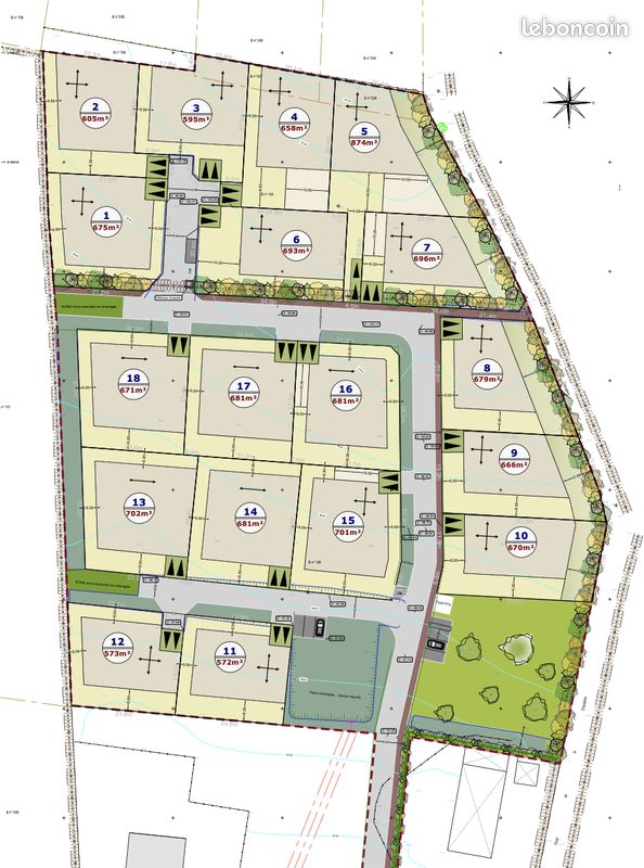 Terrain 595 m² · à Saint-Jean-des-Champs · 595 m² · 50 000 €