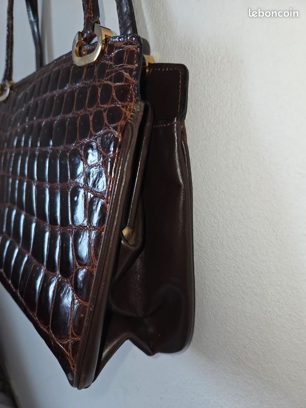 Sac marron Vintage dressing (image 7)