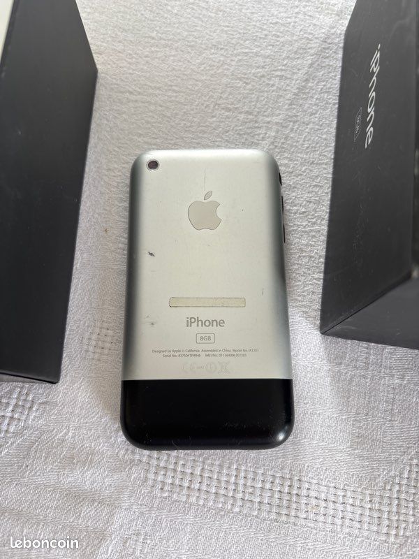 RARE] IPHONE 2G edge v1 16GB - avec Facture et Boîte d'origine EUR 990