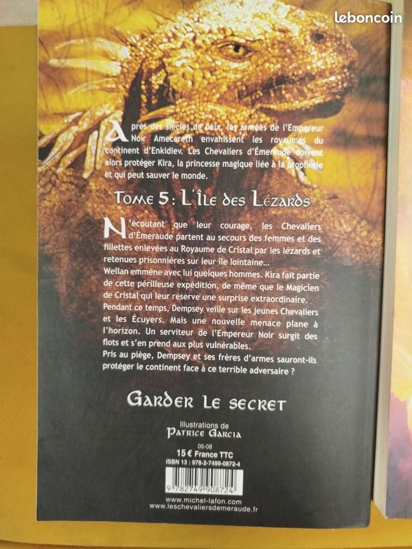 Les chevalier de l'émeraude - tome 1, 2, 3, 4, 5, 9, 12Anne robillard (image 9)
