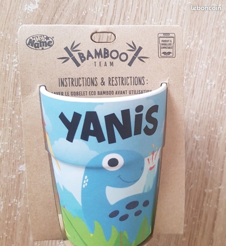 Gobelets Bio En Bambou 25cl - Lot De 50 - Résistants Chaud/Froid, Écologiques Et Recyclables