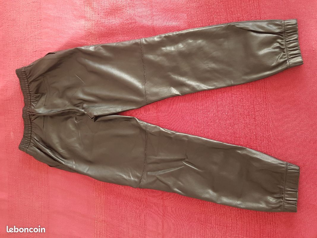 Pantalon simili cuir (image 3)