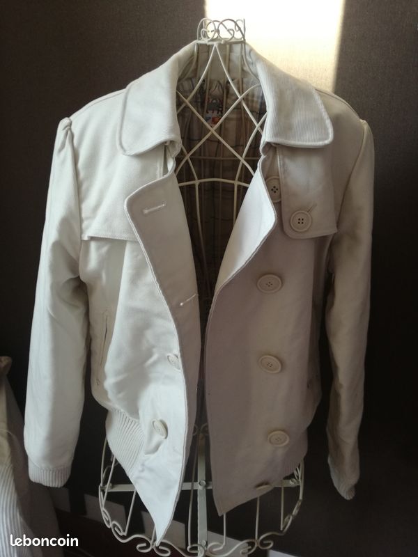 Blouson ROXY femme blanc cassé neuf (image 1)