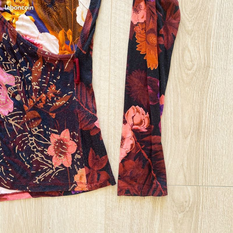 Haut Femme Desigual Noir - Réf 19WWTKD/2000 - Plusieurs Tailles - Neuf Avec étiquettes