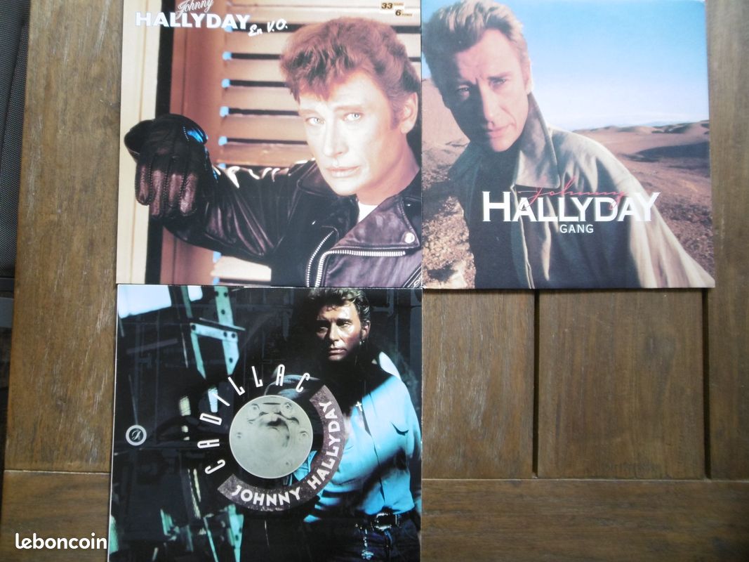 Johnny Hallyday Vinyles 33t de 78 à 89 (image 3)