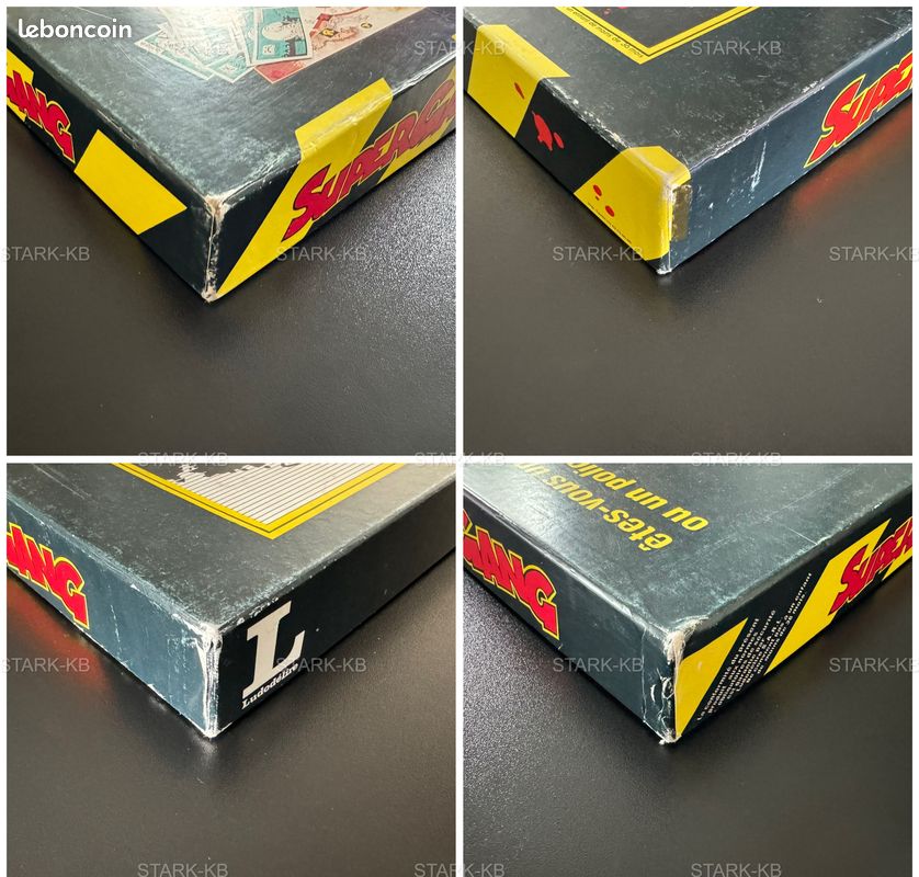 Jeu de société SUPERGANG Ludodélire ancien jouet vintage