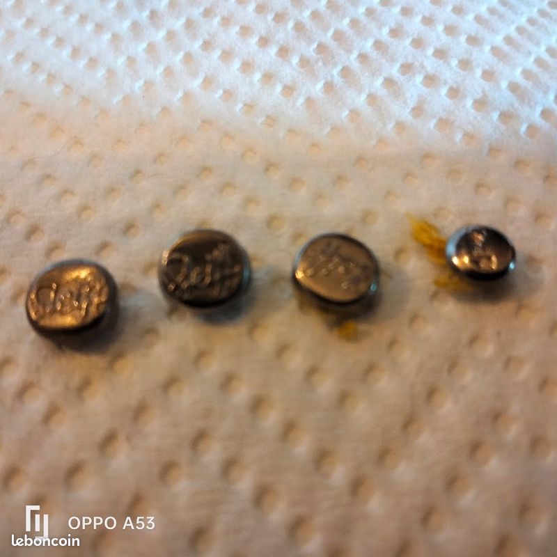 4 BOUTONS Steiff anciens *pour ours peluches autres poupees Steiff (image 2)