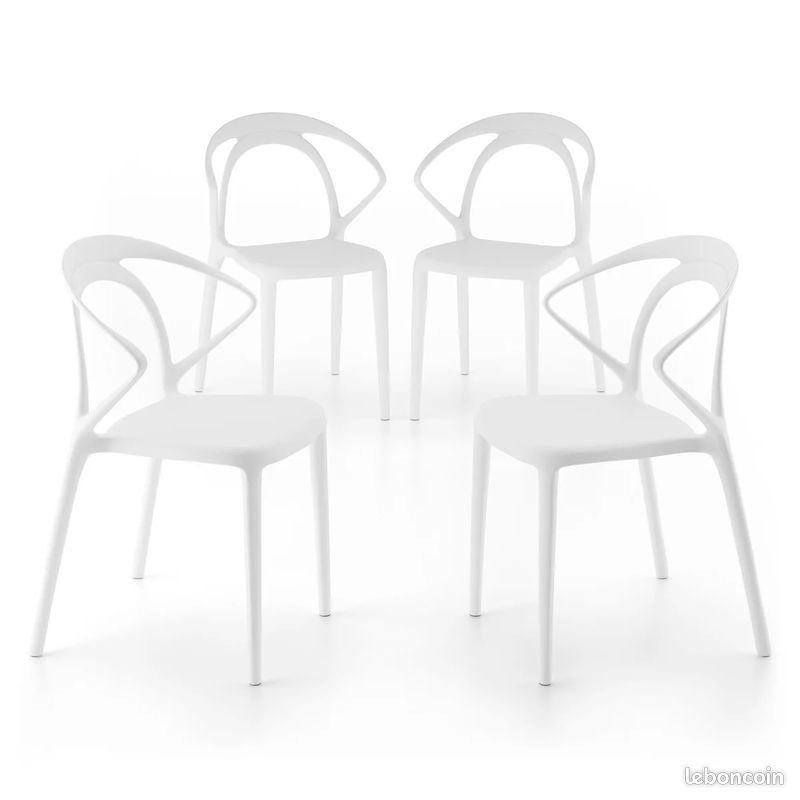 Lot de 4 chaises Design NEUVES (image 1)