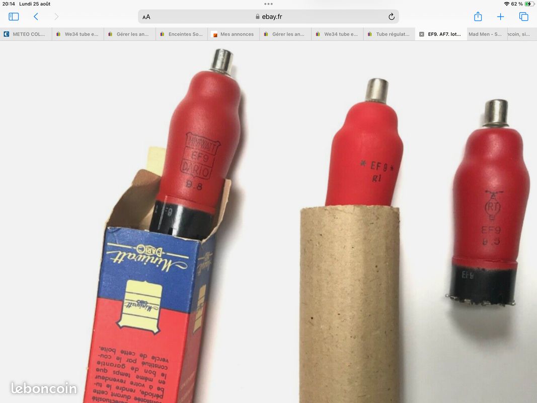LOT DE 31 Tubes Testé Radio Tsf EUR 53,00 - FR