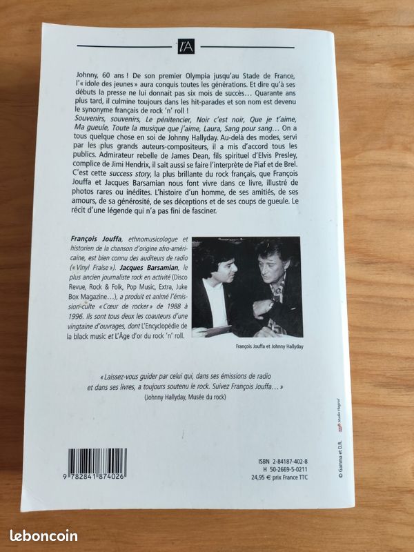 Livre Johnny 60 ans avec CD (image 2)