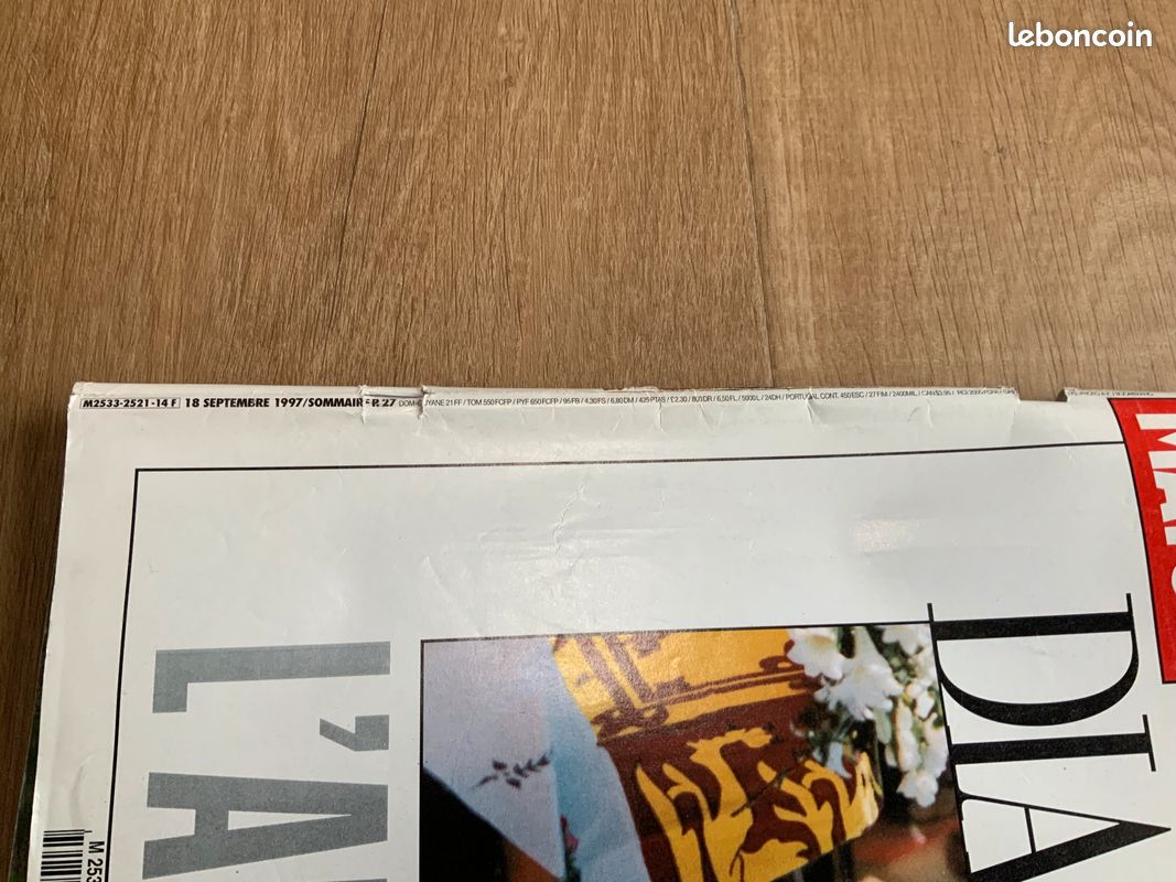 Magasine Paris Match Diana l’adieu (image 17)