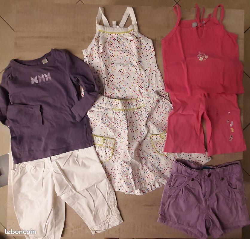 Lot de 13 pièces vêtements été fille 3 ans (image 1)