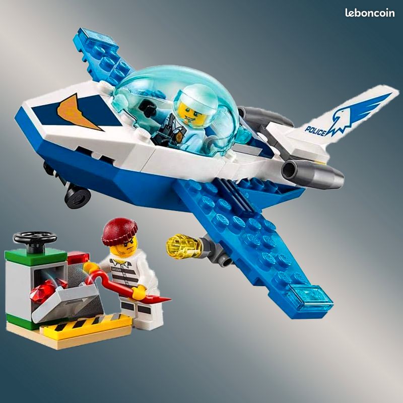 Lego 60206, Le jet de patrouille de la police, Age ans et
