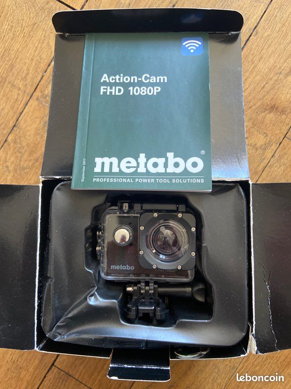 Web cap sport étanche METABO action Cam FHD 1080P neuve (image 4)