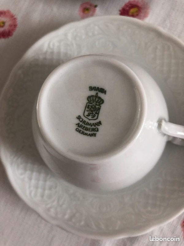 Tasses à thé en porcelaine de Bavière (image 4)