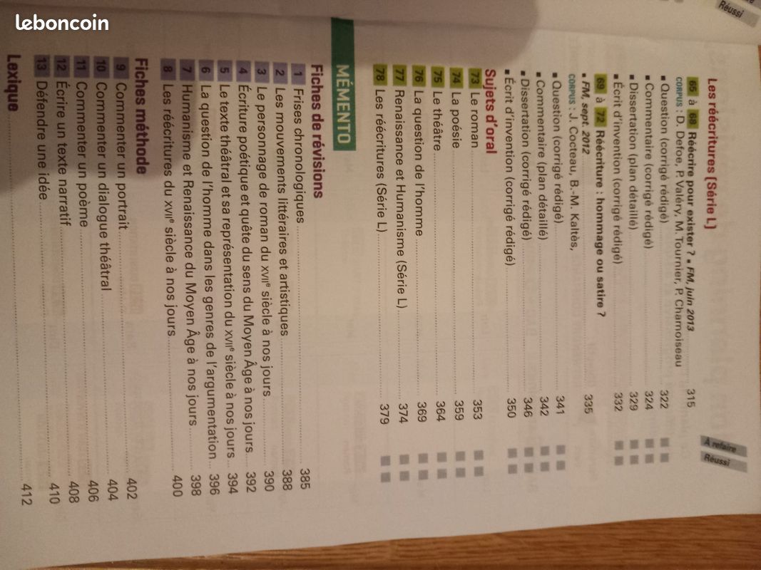Annales bac de Français (image 5)