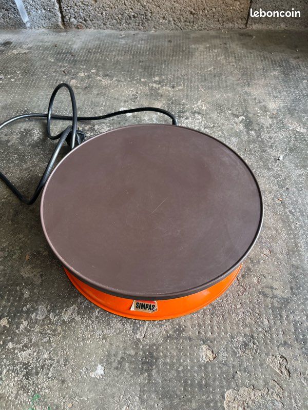 Crêpière Simpas Orange Vintage (image 2)
