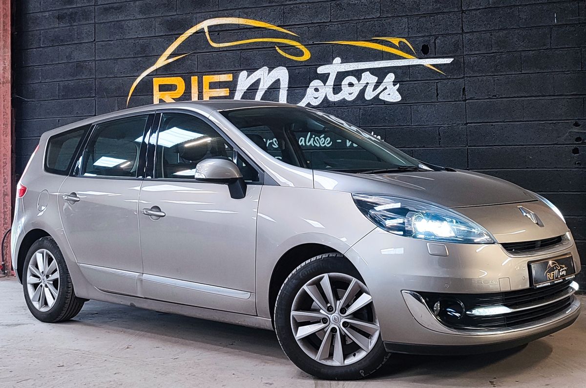 RENAULT GRAND SCENIC III PHASE 3 1.4L TCe 130 ch ESSENCE FINITION PRIVILEGE  5 PLACES / GPS / CUIR - Voitures