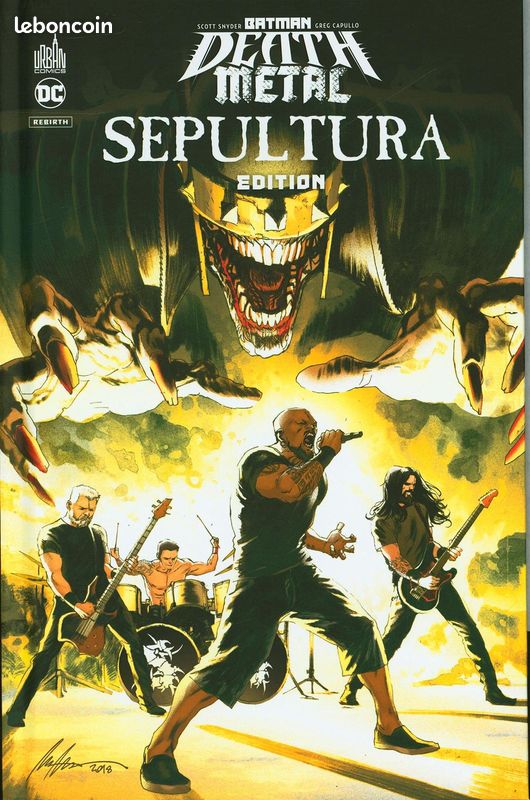 [VENDU] Batman Death Metal - Édition Death Metal 1 à 5 (image 3)