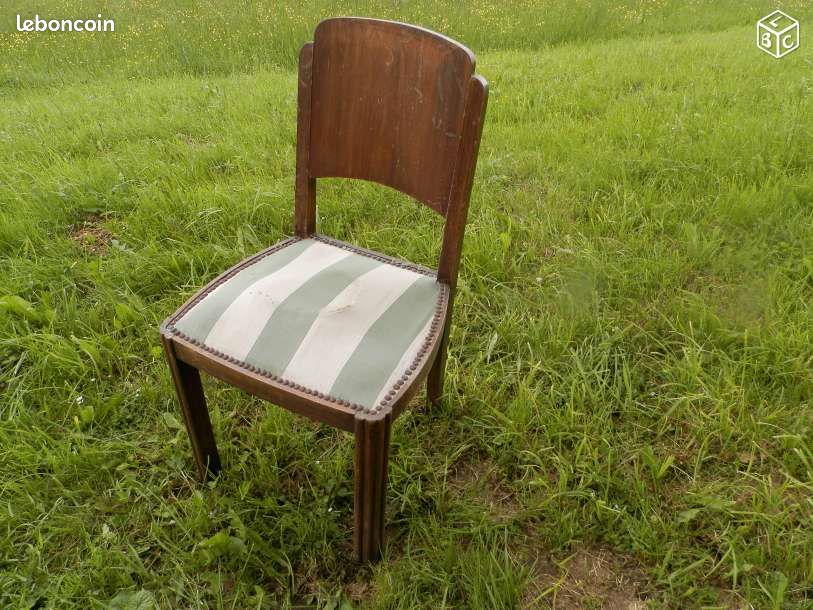 Lot de 2 chaises années 50 (image 3)