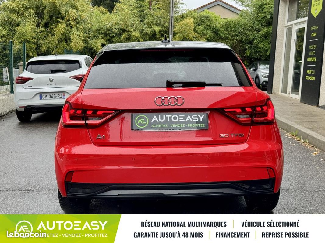 Audi A1 II 30 TFSI 116 DESIGN LUXE S-Tronic7 / CARPLAY / Entretien AUDI / CT OK / GARANTIE 6 MOIS (image 4)