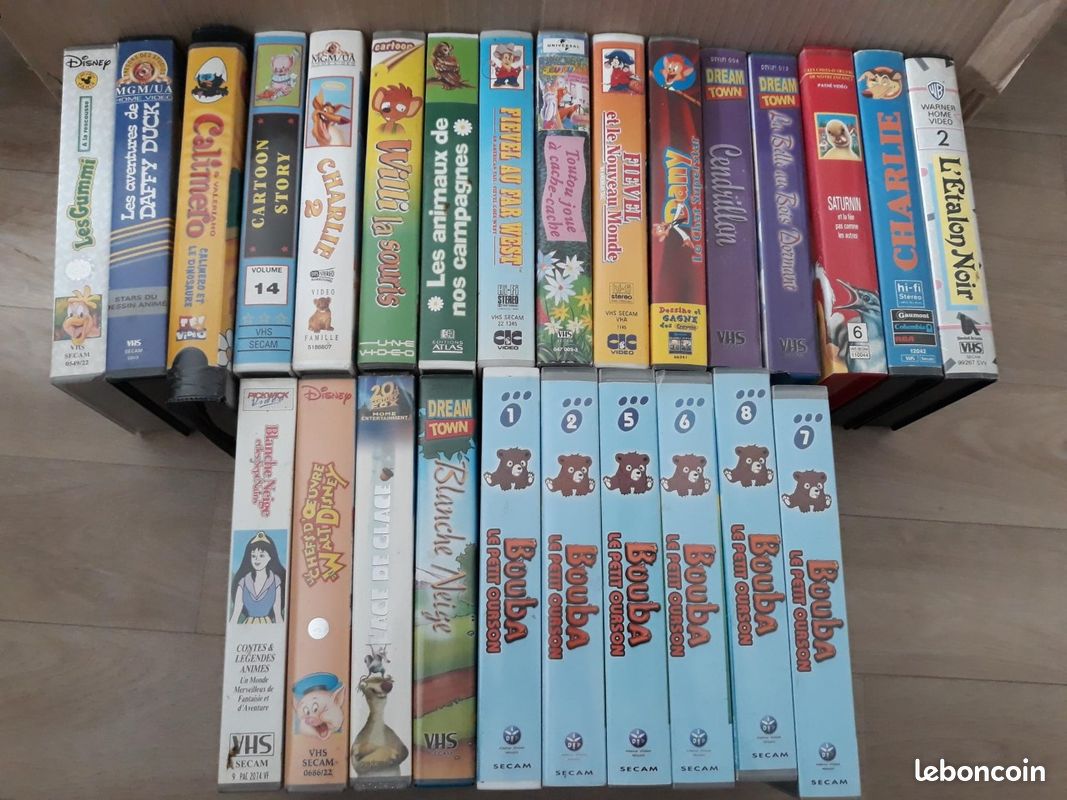 Lot cassette vidéo (image 1)
