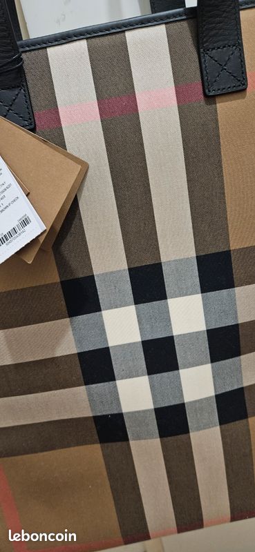 Sac burberry neuf étiqueté femme original (image 5)