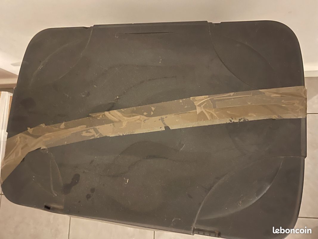 Caisse de rangement avec couvercle en plastique (image 4)