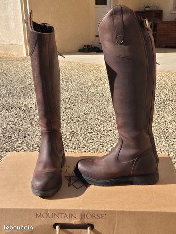 Bottes d'équitation enfant Mountain Horse Sovereign RR | La sellerie de Maé