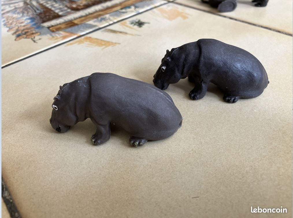 Britains animaux Zoo bébé hippopotame 1319 (image 2)