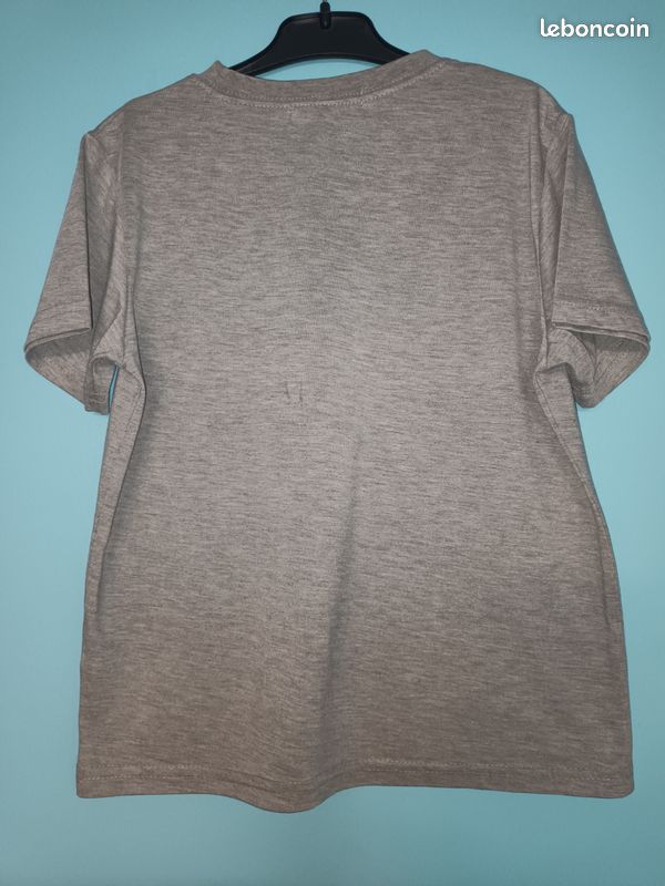 T-shirt mc gris et rose en 8 ans (mam33133) (image 6)