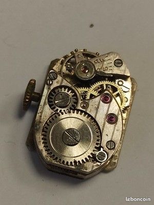 Montre Mécanique Femme Ancienne - Environ 2x2 Cm - À Restaurer Mais Fonctionne - Occasion