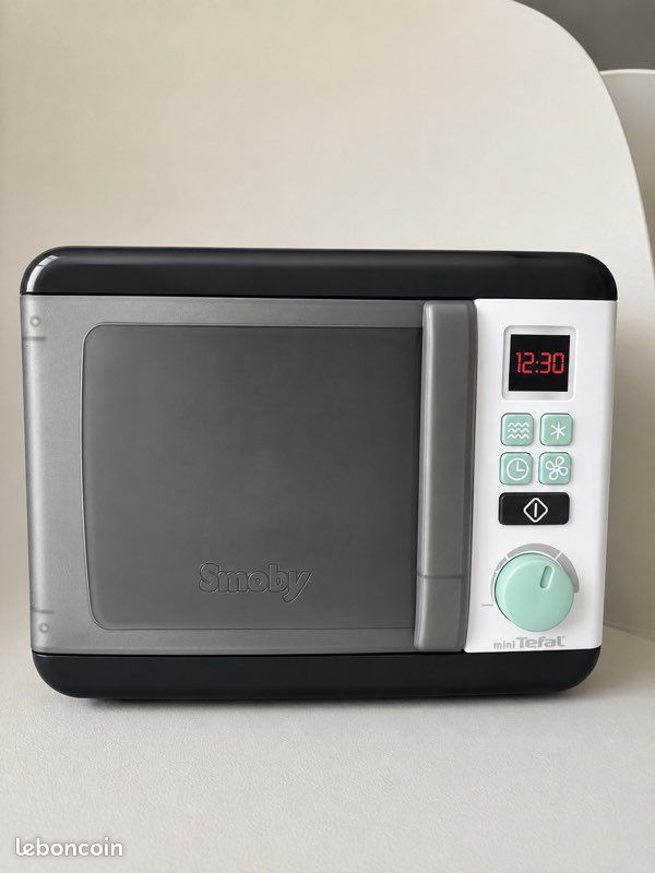Smoby - Tefal Micro Ondes Electronique - Accessoire De Cuisine Pour Enfant - Piles Incluses - Jouet D'Imitation - A Partir de 3 Ans : Smoby