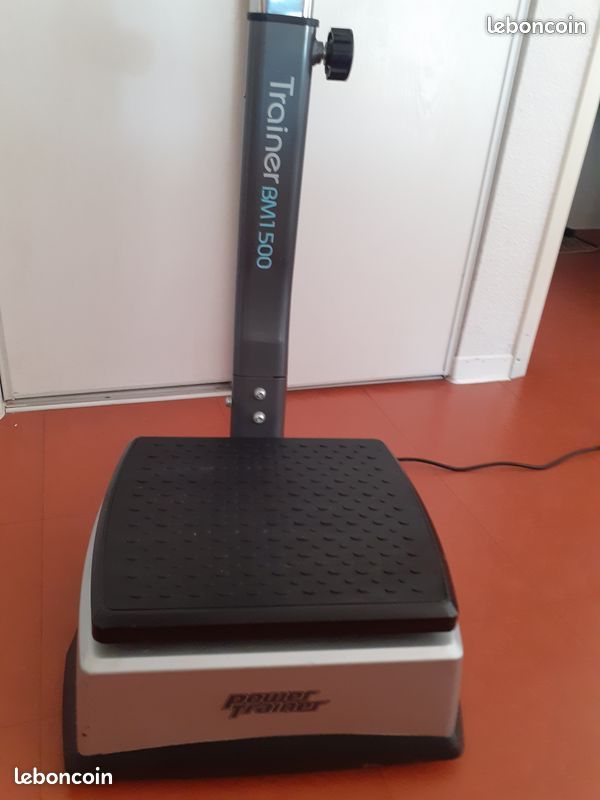 Plate forme vibrante POWER TRAINER BM-1500 fitness et musculation 