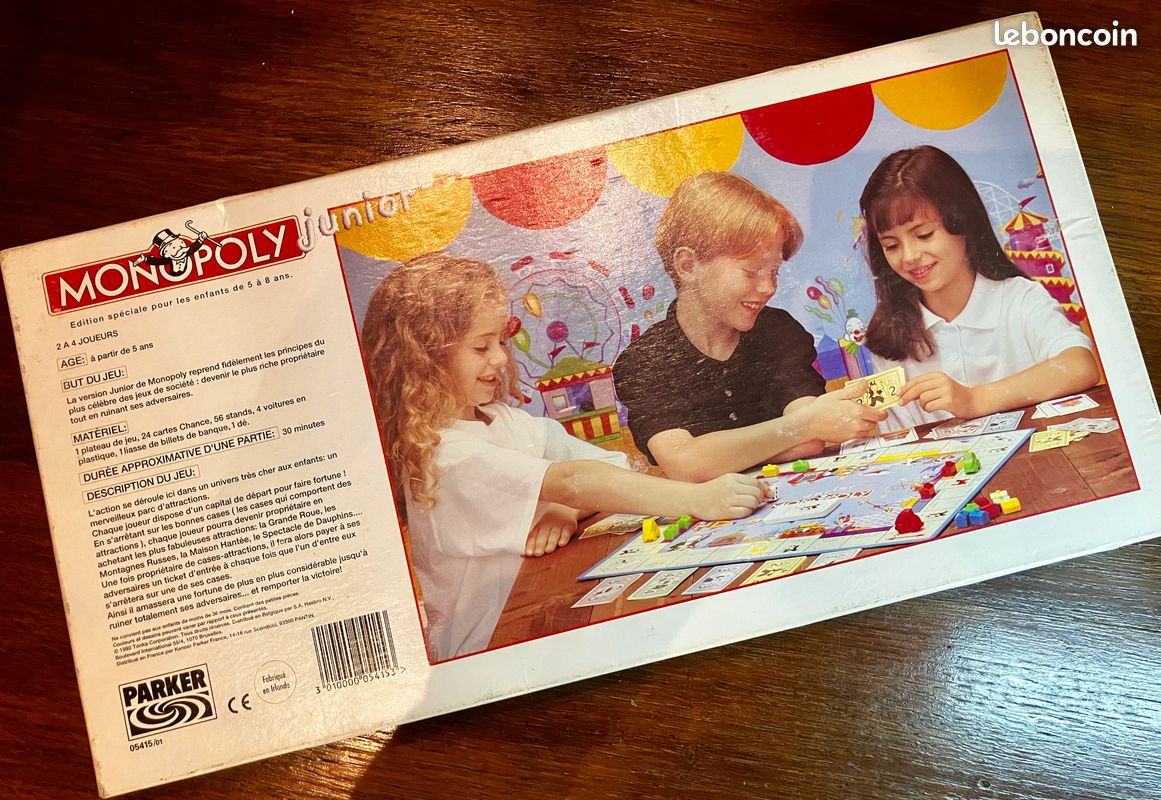 Jeu d'ordinateur Monopoly Deluxe vintage 1992 pour Windows