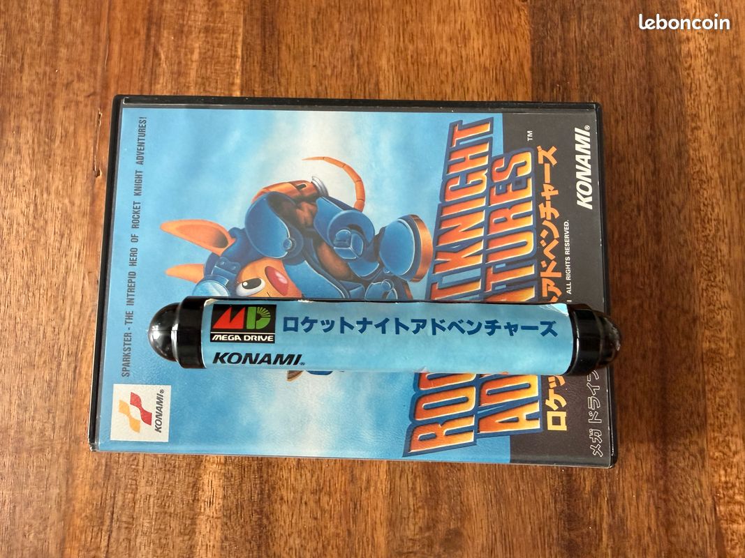 Rocket Knight Adventures Sega Megadrive JAP - Complet Reg Card (image 6)