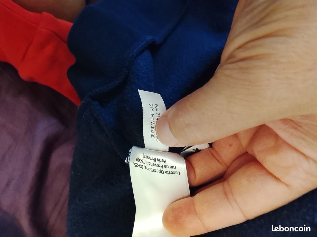 Veste lacoste S (image 9)
