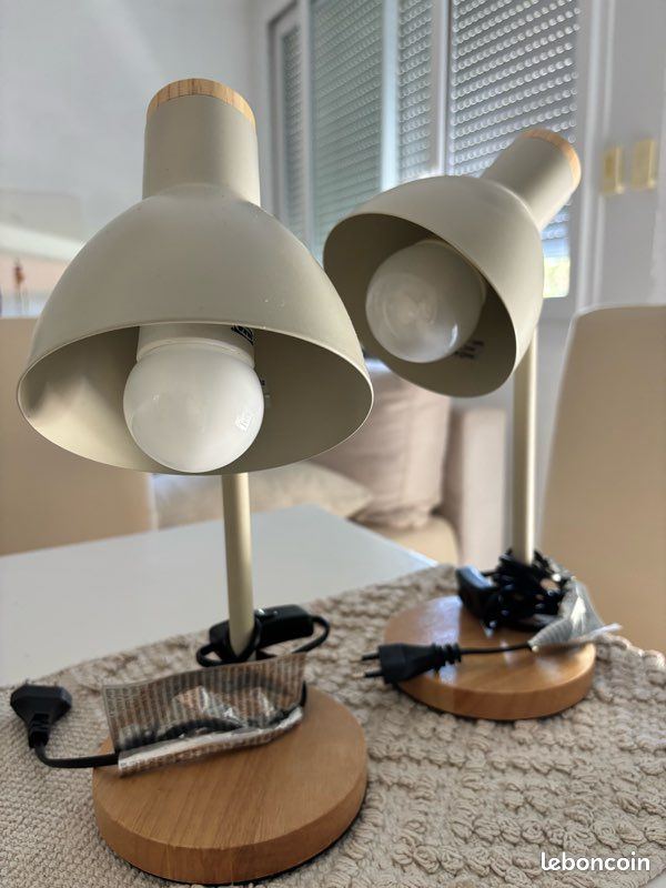 Lots lampes chevets (image 1)