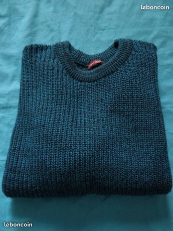 Pull col rond vert (image 1)
