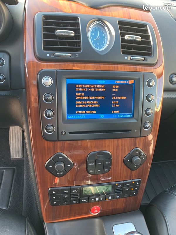Maserati quattroporte v m139 4.2 400cv DUOSELECT ECHANGE POSSIBLE PORSCHE (image 15)