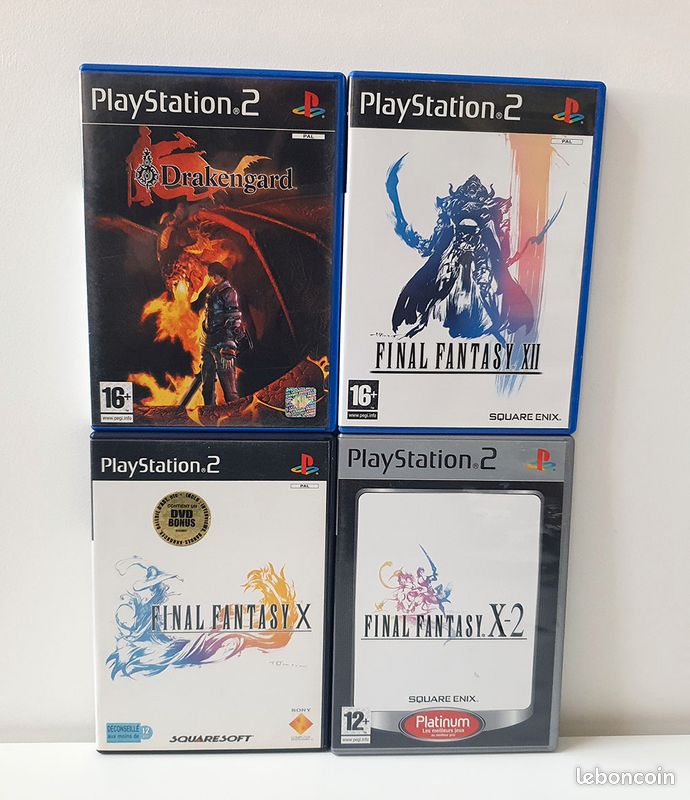 Jeux vidéo Final Fantasy PS2 : les meilleurs prix sur le neuf et l'occasion