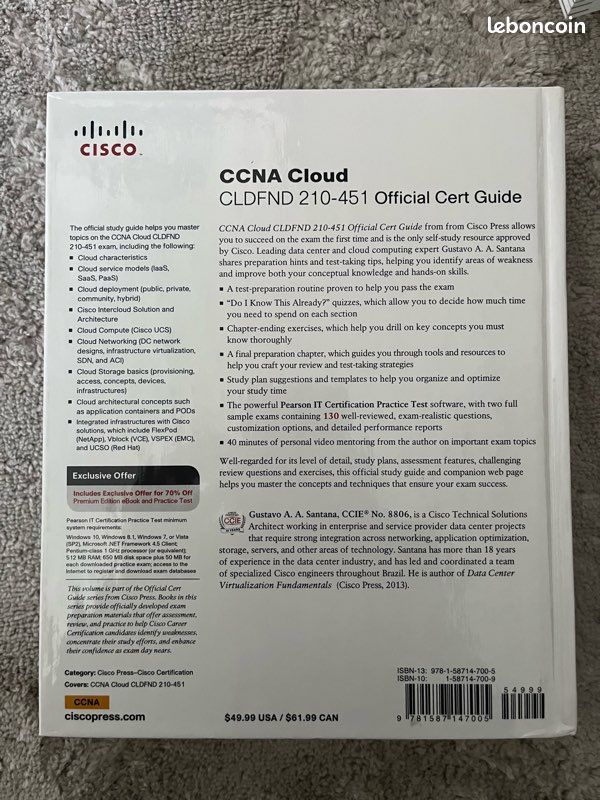 CCNA Cloud CLDFND 210-451 livre (image 2)