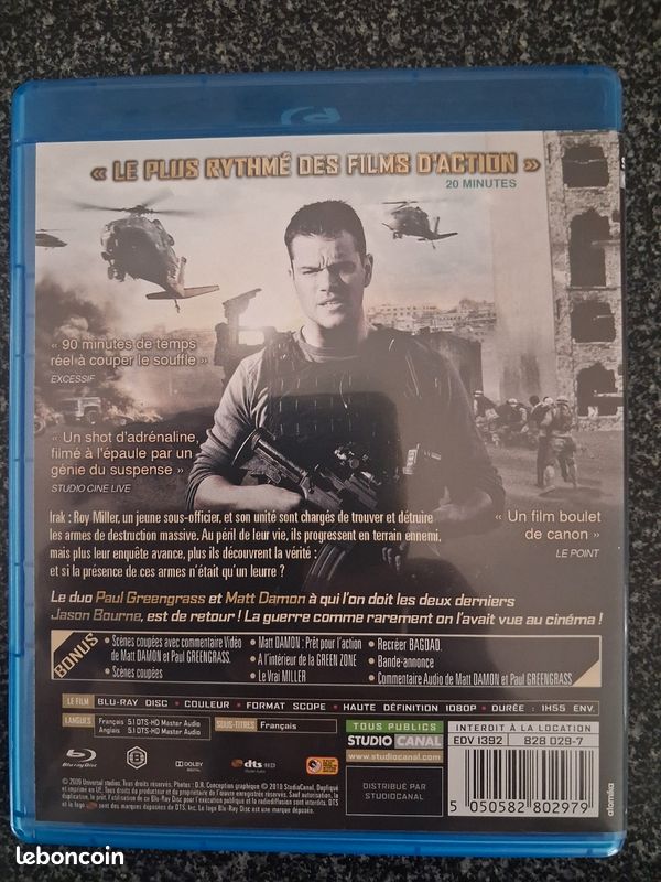 Lot 3 Blu-rays Guerre (image 4)