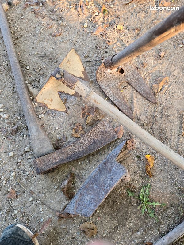 Vieux outils de jardinage (image 2)