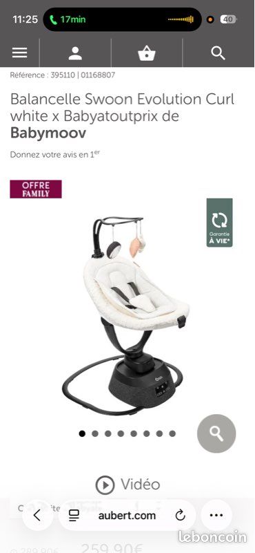 Ballancelle baby moov swoon évolution (image 1)