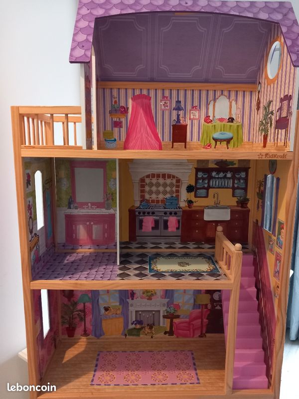 Grande Maison en bois kidkraft (image 1)