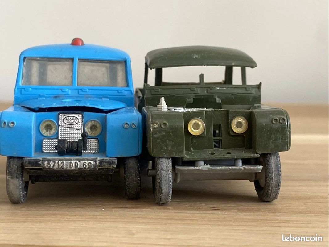 JK394 ANCIEN NOREV #120 1:43 Land Rover Commando Militaire & Remorque D