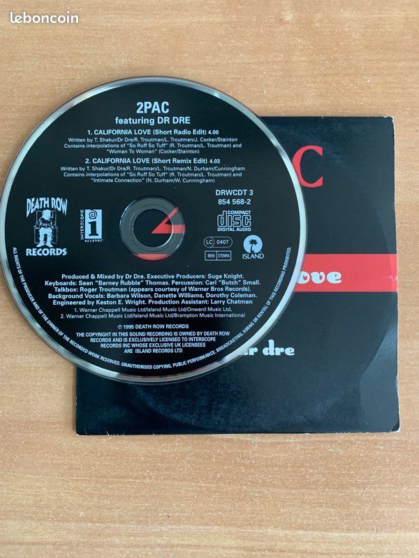 2 PAC - California Love (image 2)